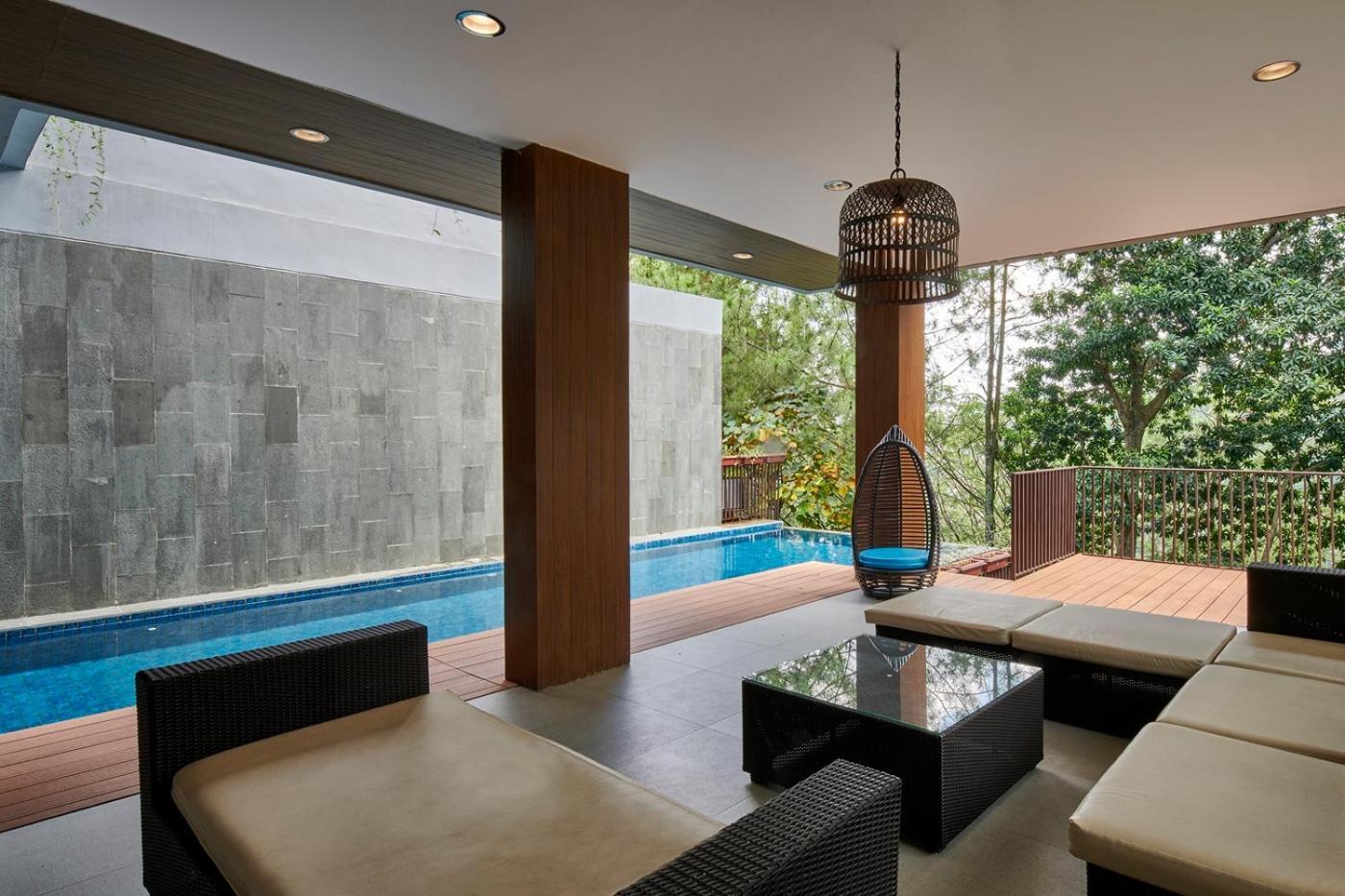Asmaya Hill View Villa 7 Bedrooms With A Private Swimming Pool Bandung Eksteriør bilde