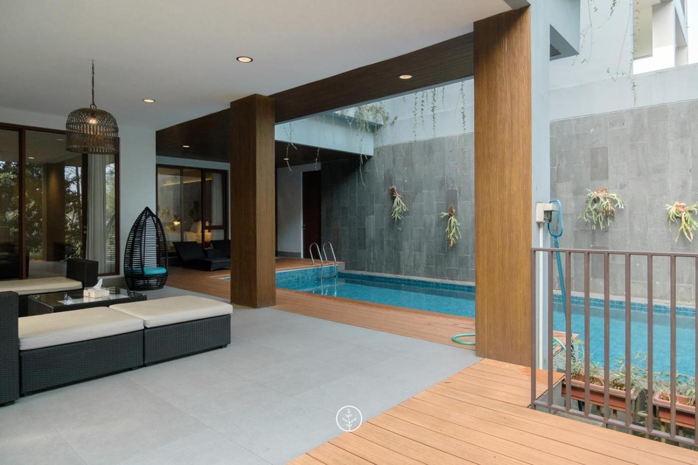 Asmaya Hill View Villa 7 Bedrooms With A Private Swimming Pool Bandung Eksteriør bilde